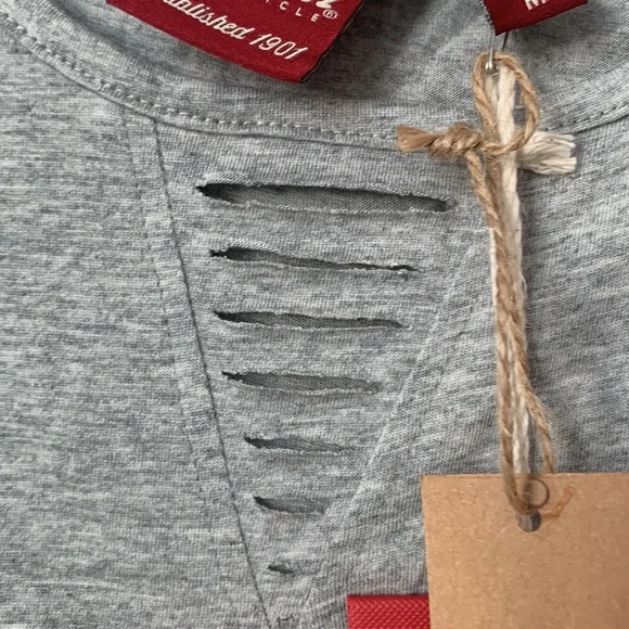 NWT Indian Motercycle Gray Circle Diamante T-Shirt - Picture 6 of 10